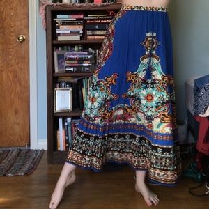 Colourful Maxi Skirt